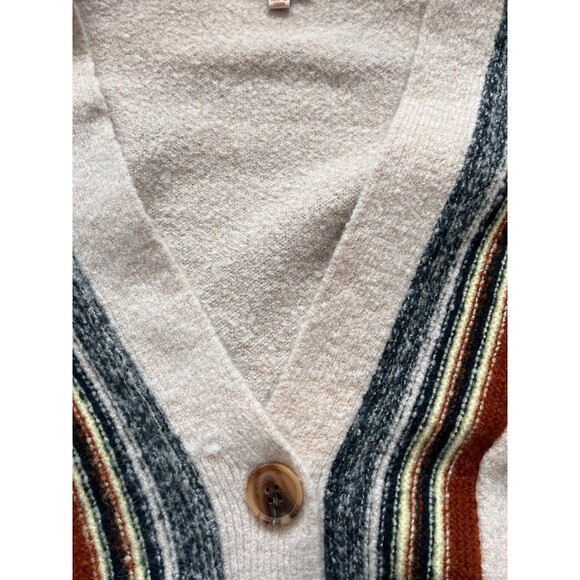Skies are blue Lena multi stripe GRAMPA LIBRARIAN ACADEMIA CARDIGAN - Picture 5 of 9